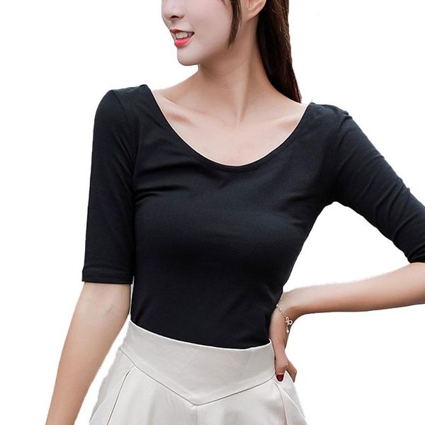 women's t-shirt volocean womens summer 2021 shirt cotton tees strapless for women blusas o-neck female solid top, White
women's t-shirt volocean womens summer 2021 shirt cotton tees strapless for women blusas o-neck female solid top, White