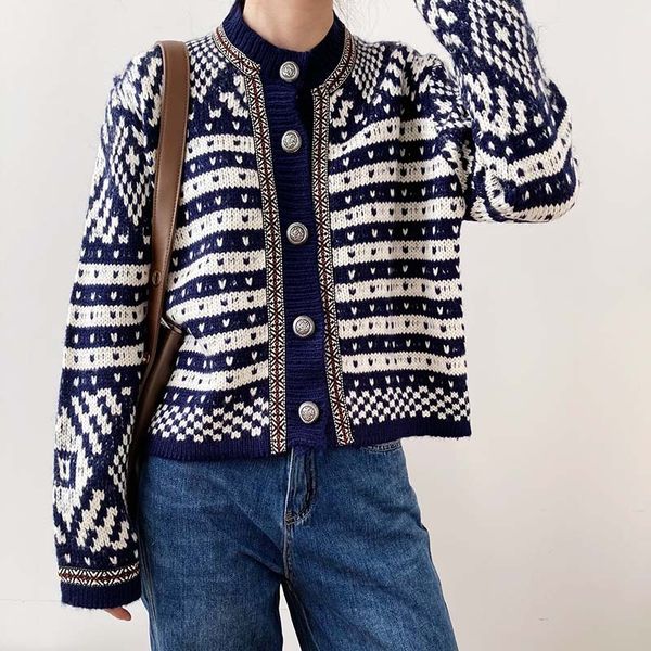women's suits & blazers cardigans coat single-breasted geometric kint sweater fashion long sleeve chic outwear pmn2, White;black
women's suits & blazers cardigans coat single-breasted geometric kint sweater fashion long sleeve chic outwear pmn2, White;black