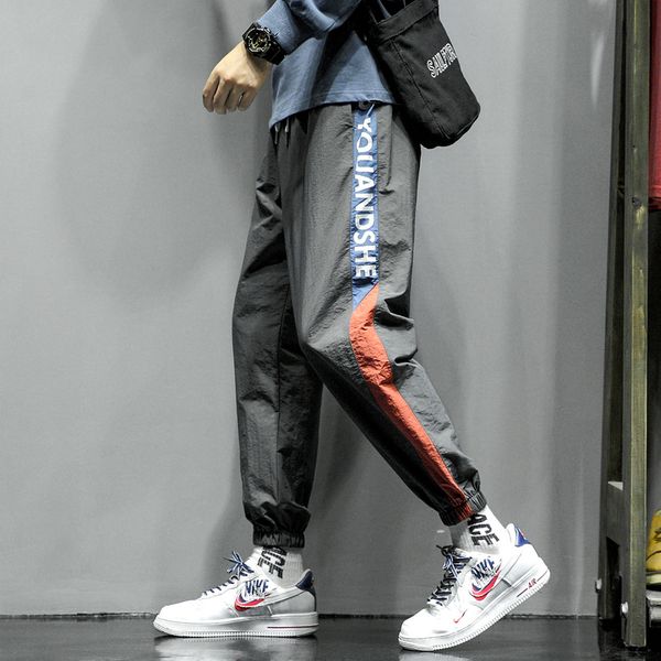 hip hop streetwear mens elastic waist pants fashion men casual ankle length trousers high street elastic waist harem pants men, Black
hip hop streetwear mens elastic waist pants fashion men casual ankle length trousers high street elastic waist harem pants men, Black