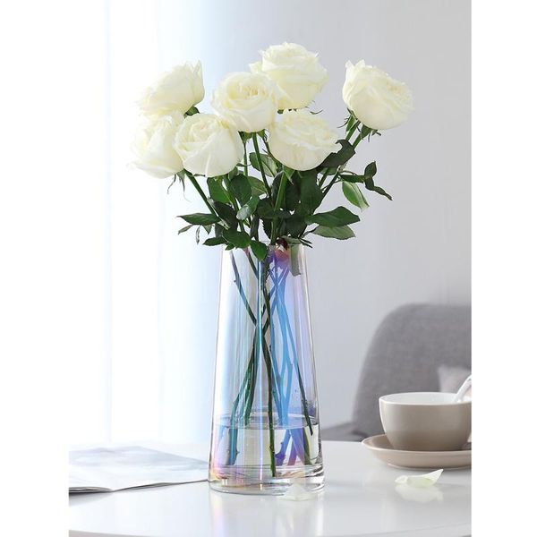 vases creative multi-color glass vase desktransparent flower for weddings terrarium hydroponic home decoration
vases creative multi-color glass vase desktransparent flower for weddings terrarium hydroponic home decoration