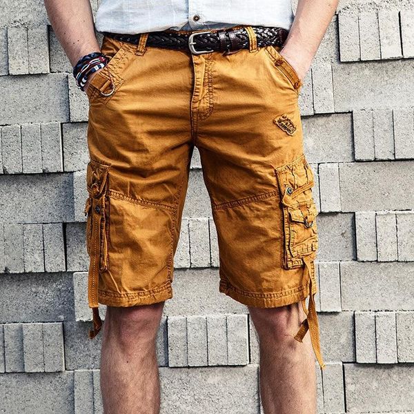 large size men's casual pants loose multi-bag wash pure cotton workers shorts, White;black
large size men's casual pants loose multi-bag wash pure cotton workers shorts, White;black