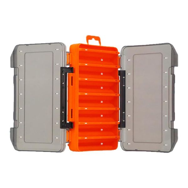 fishing accessories bait lure hook storage box 14 compartments double sided plastic
fishing accessories bait lure hook storage box 14 compartments double sided plastic