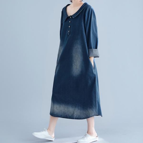 casual dresses long sleeve cotton vintage plus size women loose spring autumn shirt dress elegant clothes 2021 ladies aq546, Black;gray
casual dresses long sleeve cotton vintage plus size women loose spring autumn shirt dress elegant clothes 2021 ladies aq546, Black;gray