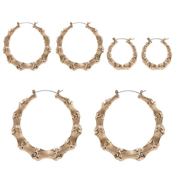 dangle & chandelier sliver/gold color big bamboo circle hoop earrings for women hip hop large celebr, Silver
dangle & chandelier sliver/gold color big bamboo circle hoop earrings for women hip hop large celebr, Silver
