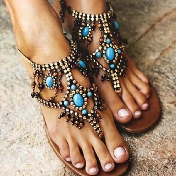 flats sandals women gladiator summer string bead roman shoes ladies bohemian casual beach flip flops big size zapatos mujer, Black
flats sandals women gladiator summer string bead roman shoes ladies bohemian casual beach flip flops big size zapatos mujer, Black