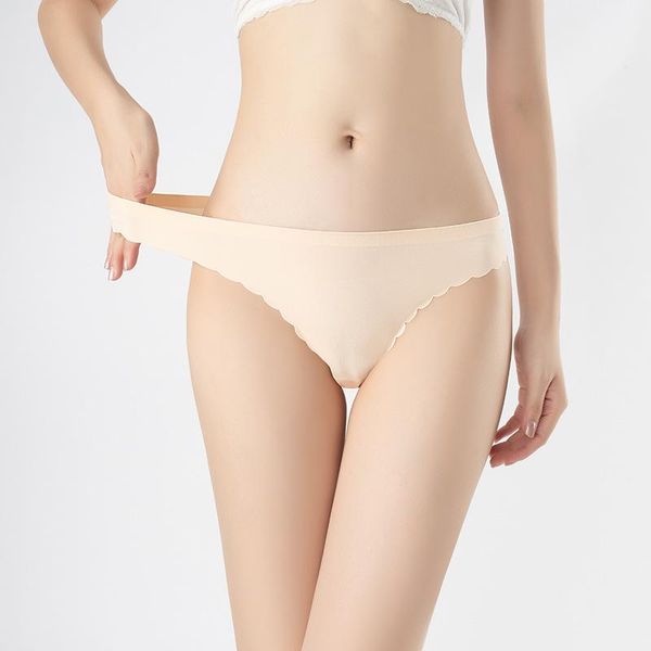 women's panties women underwear one piece ice silk seamless thong female solid color invisible sports cotton comfortable lingerrie, Black;pink
women's panties women underwear one piece ice silk seamless thong female solid color invisible sports cotton comfortable lingerrie, Black;pink