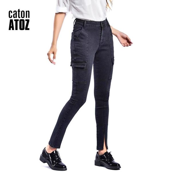 catonatoz 2208 women`s high waist jeans patchwork casual ultra stretchy ankle length denim pencil skinny pants trousers women's, Blue
catonatoz 2208 women`s high waist jeans patchwork casual ultra stretchy ankle length denim pencil skinny pants trousers women's, Blue