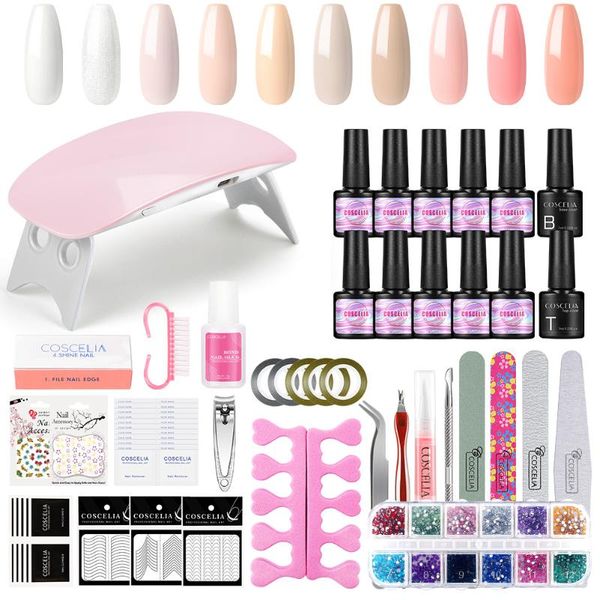 nail art kits polish gel kit led uv lamp set semi-permanent varnish soak off beginner manicure supply base coat
nail art kits polish gel kit led uv lamp set semi-permanent varnish soak off beginner manicure supply base coat
