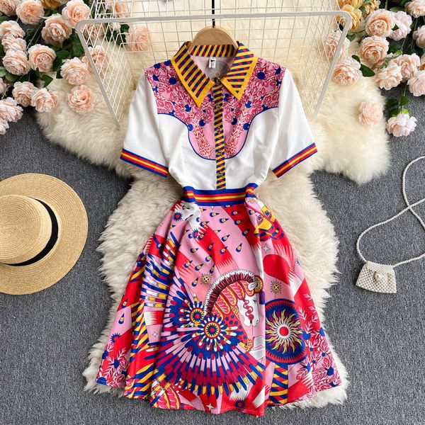 casual dresses women's design sense, niche printing, waist slimming, ladies dress, female summer dress xjr7, Black;gray
casual dresses women's design sense, niche printing, waist slimming, ladies dress, female summer dress xjr7, Black;gray