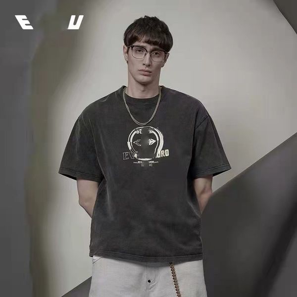 ev fujia summer new foreign style grey printing short sleeve lovers t-shirt is must-have item for trendy people, White
ev fujia summer new foreign style grey printing short sleeve lovers t-shirt is must-have item for trendy people, White