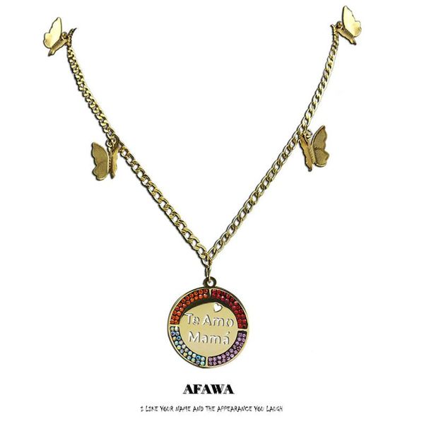pendant necklaces te amo mama stainless steel crystal pendants mamam necklace butterfly jewelry conjuntos de joyas n9528s05, Silver
pendant necklaces te amo mama stainless steel crystal pendants mamam necklace butterfly jewelry conjuntos de joyas n9528s05, Silver
