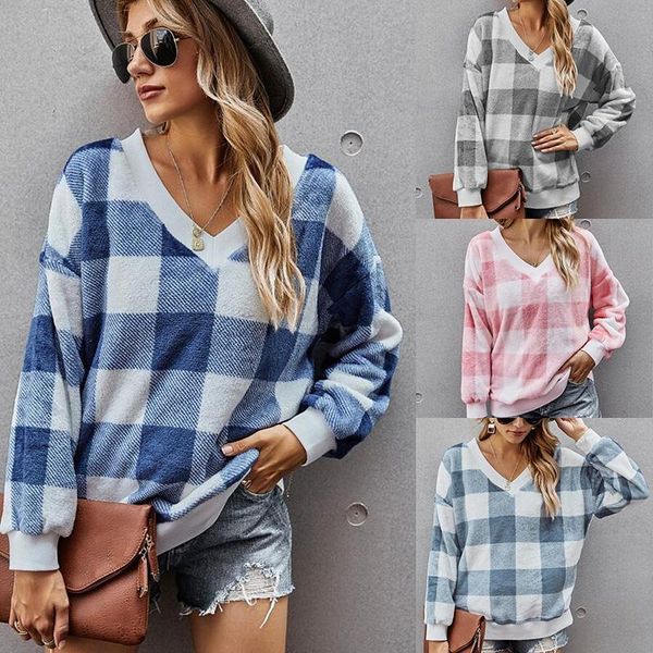 women's sweaters women 2021 fashion flannel plaid knitted vest sweater lady casual long sleeve female waistcoat chic shirt pullover, White;black
women's sweaters women 2021 fashion flannel plaid knitted vest sweater lady casual long sleeve female waistcoat chic shirt pullover, White;black