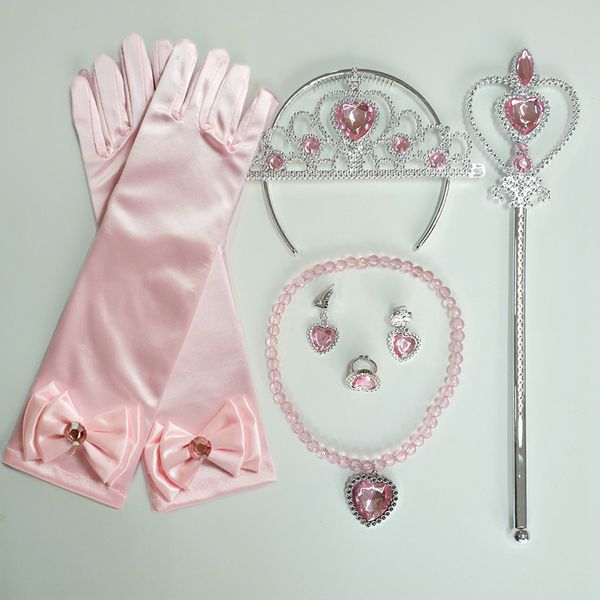 jewelry wonderland children's pink clothing electroplating crown magic wand earrings necklace set accessories, Red;brown
jewelry wonderland children's pink clothing electroplating crown magic wand earrings necklace set accessories, Red;brown
