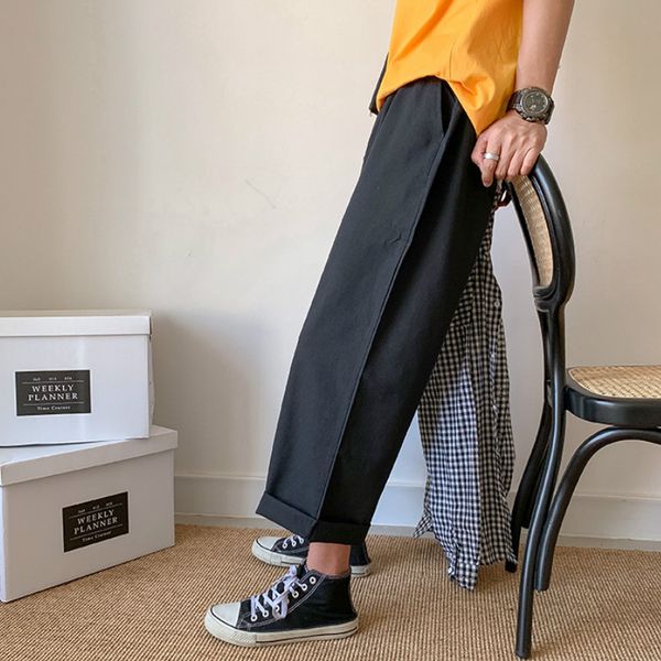 trousers men loose drawstring solid simple all match mens pants fashion males students harajuku plus size casual, Black
trousers men loose drawstring solid simple all match mens pants fashion males students harajuku plus size casual, Black