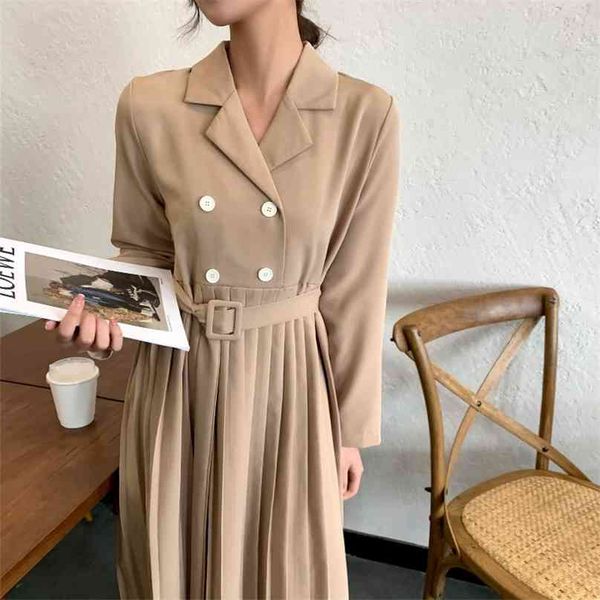 dress woman notched collar sashes cloth black khaki high waist bodycon korean elegant ol dresses female clothing spring 210603, Black;gray
dress woman notched collar sashes cloth black khaki high waist bodycon korean elegant ol dresses female clothing spring 210603, Black;gray