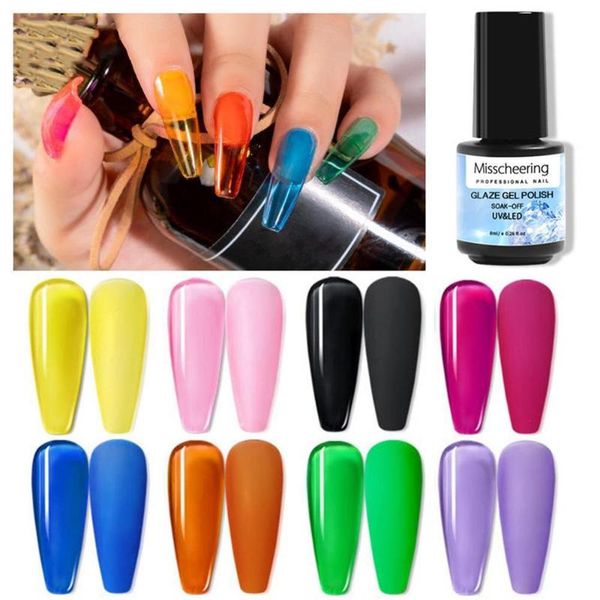 colors candy colored glaze nail gel jelly semi-transparent polish amber glass fashion manicure tools, Red;pink
colors candy colored glaze nail gel jelly semi-transparent polish amber glass fashion manicure tools, Red;pink