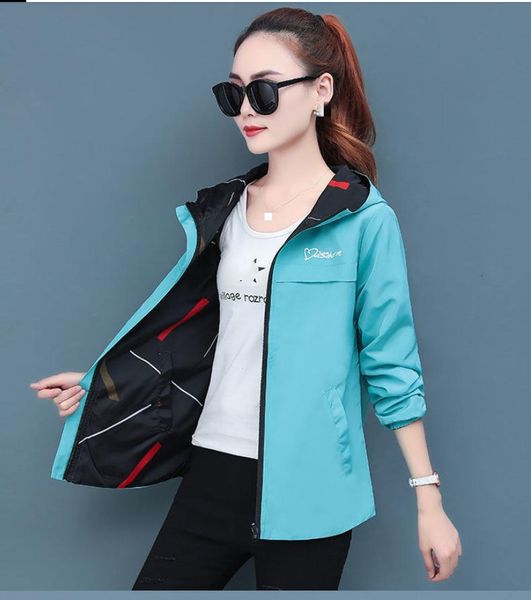 spring autumn women jacket fashion hooded two side wear cartoon print outwear loose coat female windbreaker women's jackets, Black;brown
spring autumn women jacket fashion hooded two side wear cartoon print outwear loose coat female windbreaker women's jackets, Black;brown
