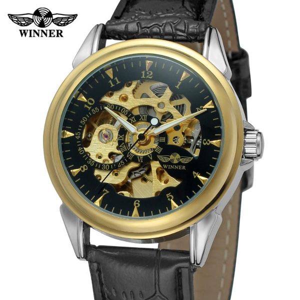 t-winner 2021 arrival men's steampunk automatic skeleton military black leather strap analog wrist watch wrg8022m3t3 wristwatches, Slivery;brown
t-winner 2021 arrival men's steampunk automatic skeleton military black leather strap analog wrist watch wrg8022m3t3 wristwatches, Slivery;brown