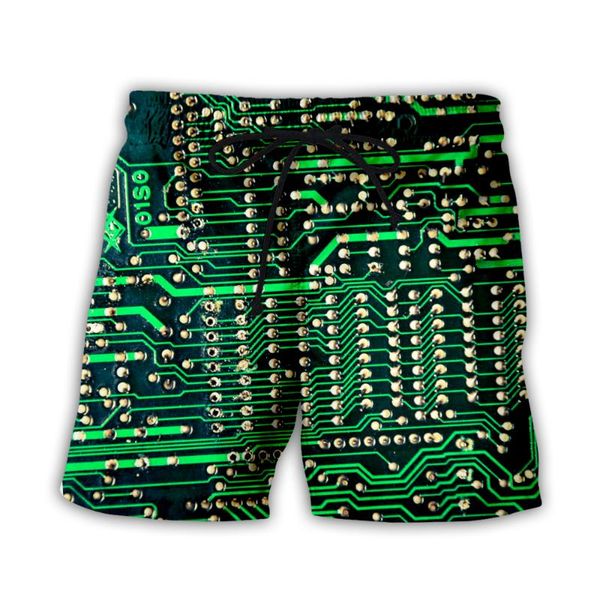 men's shorts electronic chip hip hop mens 3d print board summer beach quick dry streetwear harajuku casual baggys 05, White;black
men's shorts electronic chip hip hop mens 3d print board summer beach quick dry streetwear harajuku casual baggys 05, White;black
