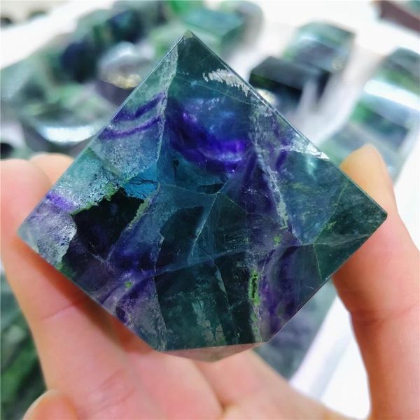 decorative objects & figurines natural rainbow fluorite crystal heptahedron polished polyhedron cube minerals chakras ornaments house decor
decorative objects & figurines natural rainbow fluorite crystal heptahedron polished polyhedron cube minerals chakras ornaments house decor