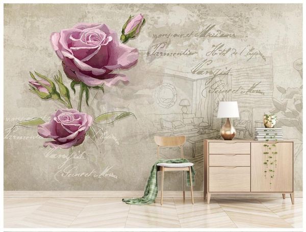 wallpapers custom 3d wallpaper for walls 3 d wall murals flower nostalgic rose bedroom living room mural tv paper decoration
wallpapers custom 3d wallpaper for walls 3 d wall murals flower nostalgic rose bedroom living room mural tv paper decoration