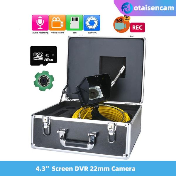 handheld industrial drain sewer pipe inspection endoscope with 4.3 monitor dvr 5mm fiberglass cable kit 30/50m ip cameras
handheld industrial drain sewer pipe inspection endoscope with 4.3 monitor dvr 5mm fiberglass cable kit 30/50m ip cameras