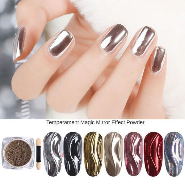 nail gel 11 colors mirror effect metallic powder rose gold holographic metal polish nails varnish manicurings, Red;pink
nail gel 11 colors mirror effect metallic powder rose gold holographic metal polish nails varnish manicurings, Red;pink