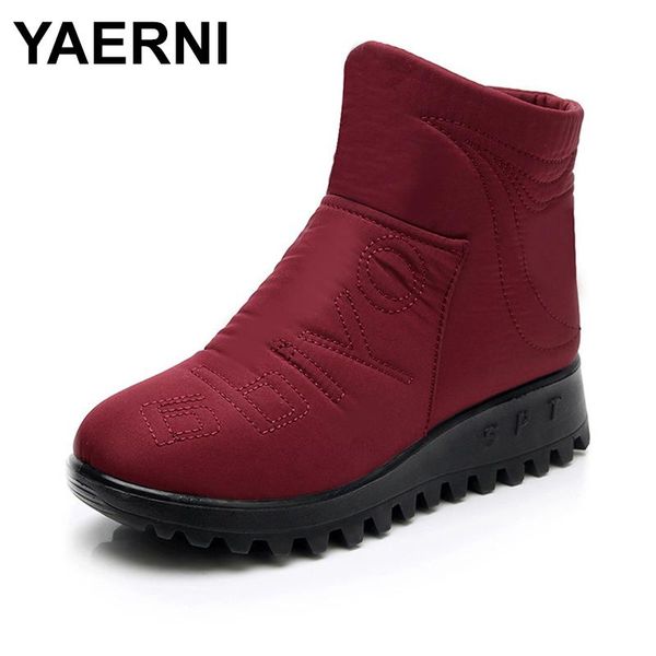 boots yaerniceyaneawinter for women mother snow non-slip waterproof cotton shoes plus size flat ankle boot, Black
boots yaerniceyaneawinter for women mother snow non-slip waterproof cotton shoes plus size flat ankle boot, Black