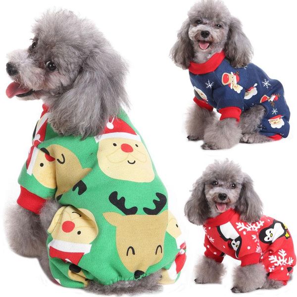 dog apparel jumpsuit for dogs winter warm pajamas christmas santa pattern soft overalls clothing small chihuahua puppy clothes
dog apparel jumpsuit for dogs winter warm pajamas christmas santa pattern soft overalls clothing small chihuahua puppy clothes