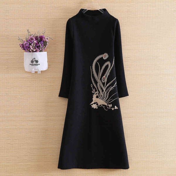 dress embro mill autumn women style retro elegant embroidery o-neck party loose lady cotton dress female s-xl, Black;gray
dress embro mill autumn women style retro elegant embroidery o-neck party loose lady cotton dress female s-xl, Black;gray