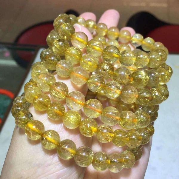 natural blonde crystal single loop bracelet crystal transparent hair uniform titanium, Black
natural blonde crystal single loop bracelet crystal transparent hair uniform titanium, Black