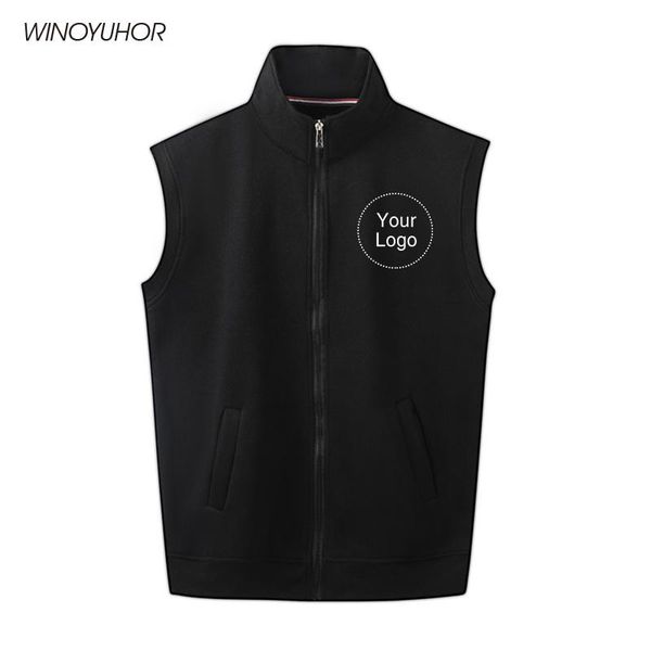 autumn winter custom logo text design print vests men women fashion casual sleeveless coat outwear customized diy clothing men's, Black;white
autumn winter custom logo text design print vests men women fashion casual sleeveless coat outwear customized diy clothing men's, Black;white