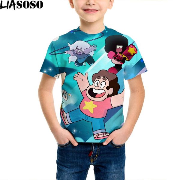men's t-shirts cartoon animation steven universe 3d t shirts boy girl kids trendy streetwear printed t-shirt men women children cool t, White;black
men's t-shirts cartoon animation steven universe 3d t shirts boy girl kids trendy streetwear printed t-shirt men women children cool t, White;black