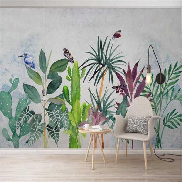 wallpapers large 3d wallpaper mural custom fresh plant hand painted watercolor tropical living room tv background
wallpapers large 3d wallpaper mural custom fresh plant hand painted watercolor tropical living room tv background