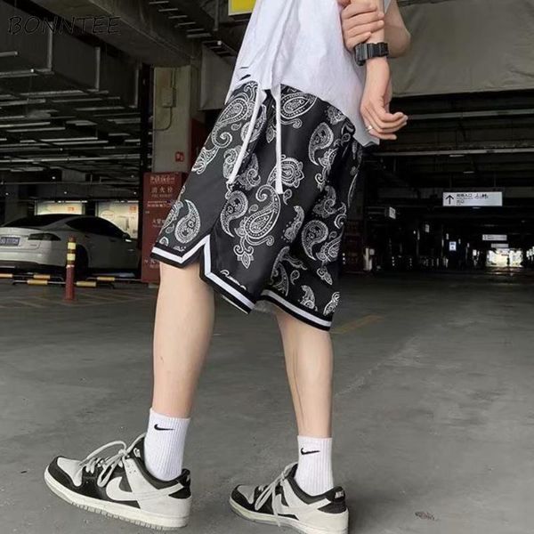 men's shorts fashion summer 2021 hip hop casual harajuku streetwear men bandana pattern bottoms elastic wais man pants, White;black
men's shorts fashion summer 2021 hip hop casual harajuku streetwear men bandana pattern bottoms elastic wais man pants, White;black