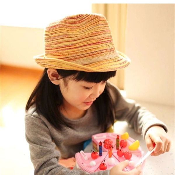 korean version choking pepper seven color rope braided sun shading straw hat summer children's beach parent child, Yellow
korean version choking pepper seven color rope braided sun shading straw hat summer children's beach parent child, Yellow
