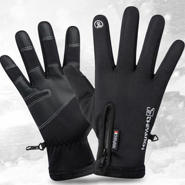 cycling gloves winter zipper bicycle full finger touchscreen men women mtb bike breathable warm riding equipment, Black
cycling gloves winter zipper bicycle full finger touchscreen men women mtb bike breathable warm riding equipment, Black