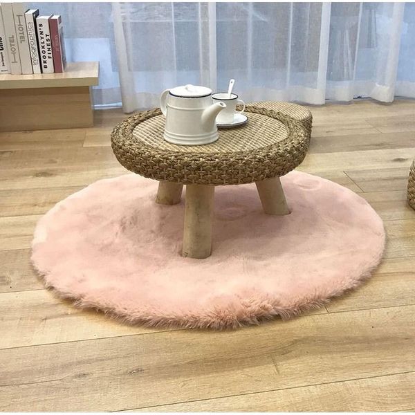 round carpet furry rug r faux fur for living room bedroom bedside mat computer chair pink gray black white carpets
round carpet furry rug r faux fur for living room bedroom bedside mat computer chair pink gray black white carpets