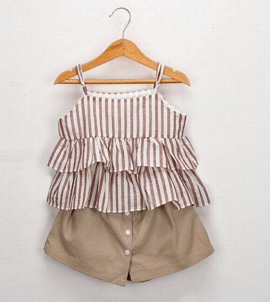 clothing sets stripe baby girl suits summer sun-pantskirt 2pcs outfits clothes 2-6y lt030 pruv, White
clothing sets stripe baby girl suits summer sun-pantskirt 2pcs outfits clothes 2-6y lt030 pruv, White