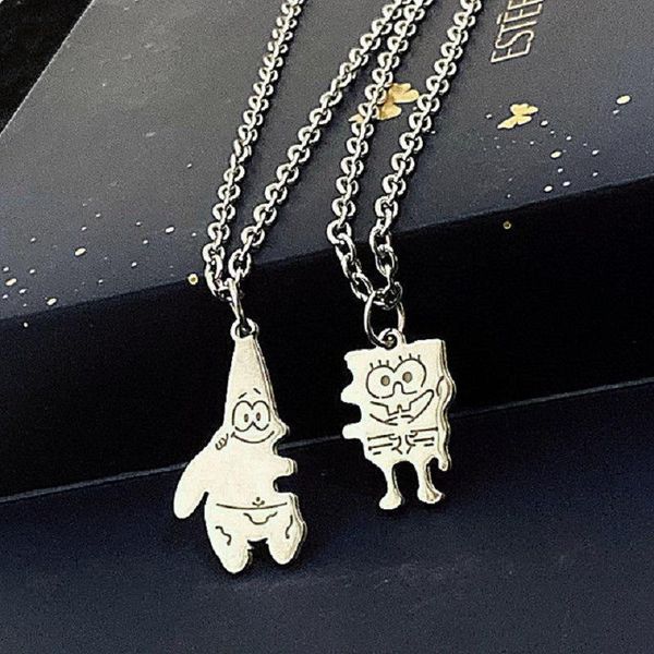 pendant necklaces fashion friends love couple necklace 2 pcs/ set cartoon character good friendship jewelry gift, Silver
pendant necklaces fashion friends love couple necklace 2 pcs/ set cartoon character good friendship jewelry gift, Silver