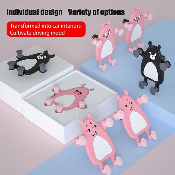 cell phone mounts & holders car mobile holder creative cartoon multi-function navigation air outlet gravity q3
cell phone mounts & holders car mobile holder creative cartoon multi-function navigation air outlet gravity q3
