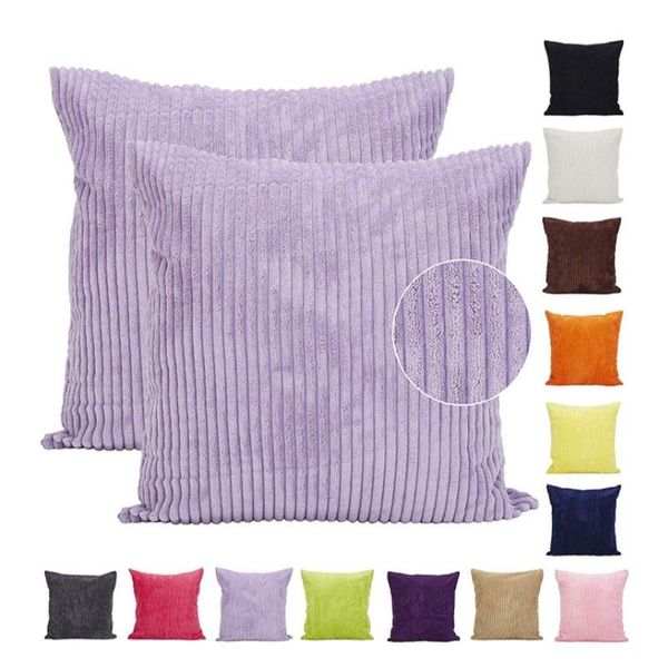 pillow case soft corduroy striped cushion covers decorative pillows cover cases pillowcases for home living room sofa seat chair 45x45cm
pillow case soft corduroy striped cushion covers decorative pillows cover cases pillowcases for home living room sofa seat chair 45x45cm