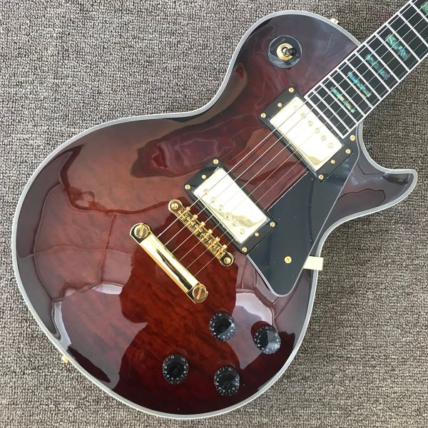 2022electric guitar, rufous burst maple abalone inlaid rosewood fingerboard, frets binding
2022electric guitar, rufous burst maple abalone inlaid rosewood fingerboard, frets binding