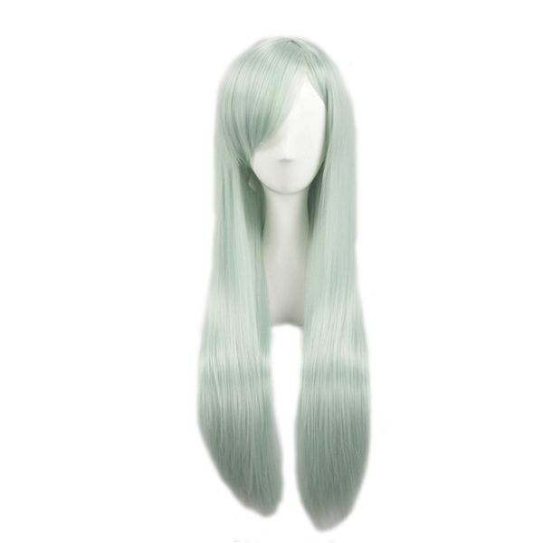 anime the seven deadly sins elizabeth liones cosplay wig long light gray green heat resistant synthetic hair wig + wig cap, Black
anime the seven deadly sins elizabeth liones cosplay wig long light gray green heat resistant synthetic hair wig + wig cap, Black