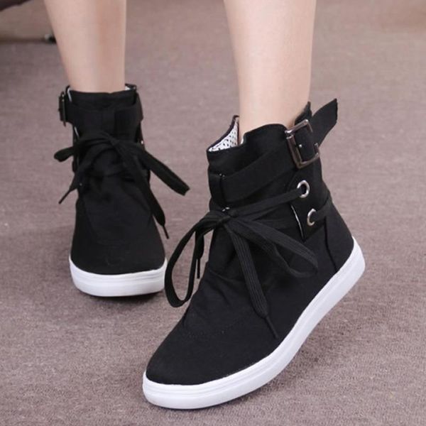 winter warm women shoes flat bottomed knight boots women's lace up fashion casual, Black
winter warm women shoes flat bottomed knight boots women's lace up fashion casual, Black