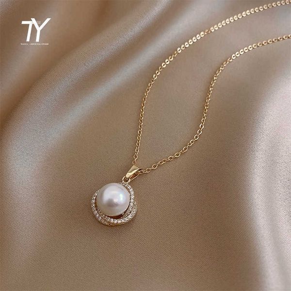 design sense whirlpool pearl bird's nest short necklace for woman korean fashion jewelry new party girl's luxury clavicle chain, Silver
design sense whirlpool pearl bird's nest short necklace for woman korean fashion jewelry new party girl's luxury clavicle chain, Silver