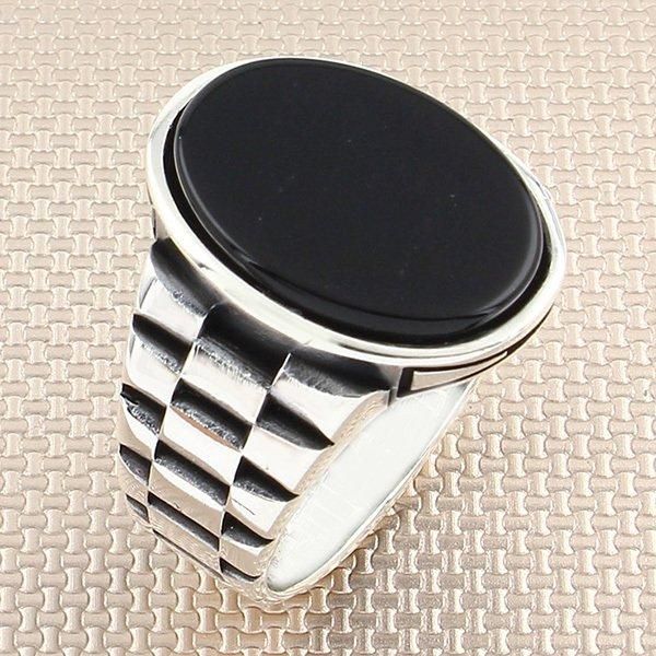 oval black onyx gemstone silver ring men made in turkey solid 925 sterling cluster rings, Golden;silver
oval black onyx gemstone silver ring men made in turkey solid 925 sterling cluster rings, Golden;silver