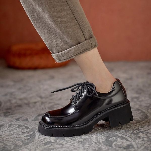 dress shoes handmade simple style wild classic colors natural leather round toe high heels fashion women spring pumps oxford 2021, Black
dress shoes handmade simple style wild classic colors natural leather round toe high heels fashion women spring pumps oxford 2021, Black