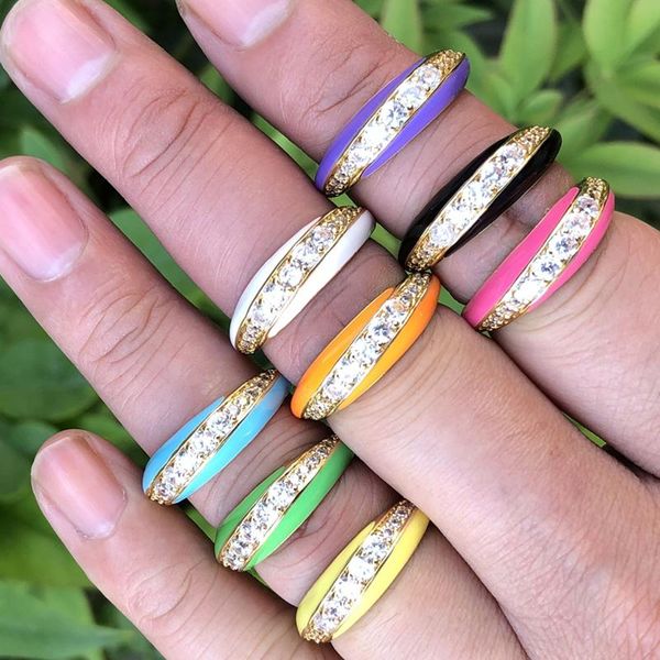 wedding rings 2021 fashion colorful enamel open band for women girl cubic zircon neon cz stack stacking finger ring gift, Slivery;golden
wedding rings 2021 fashion colorful enamel open band for women girl cubic zircon neon cz stack stacking finger ring gift, Slivery;golden
