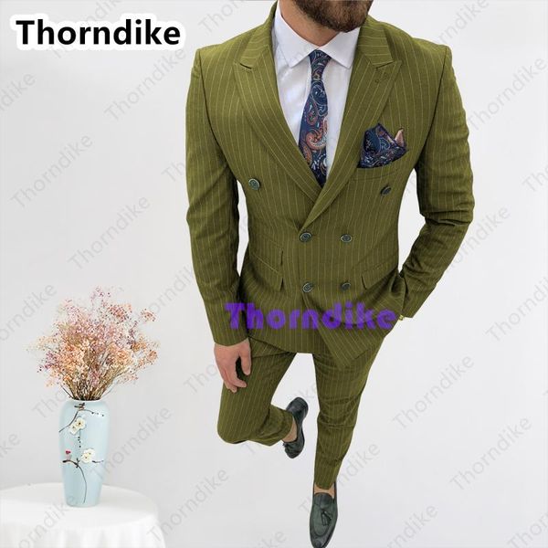 men's suits & blazers thorndike 2021 latest design british style stripe men suit casual double-breasted boutique 2-piece set wedding pr, White;black
men's suits & blazers thorndike 2021 latest design british style stripe men suit casual double-breasted boutique 2-piece set wedding pr, White;black